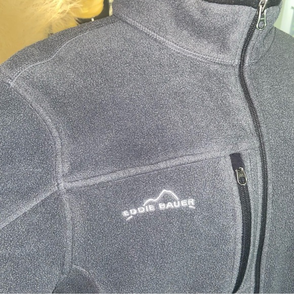 Eddie Bauer fleece zip up - Picture 2 of 3